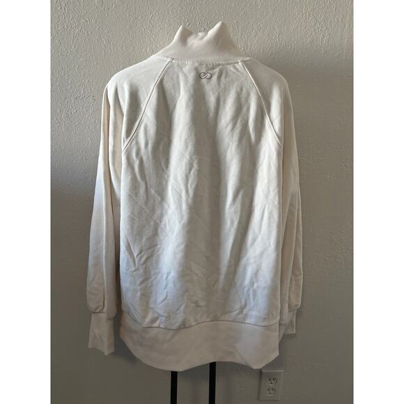 Calia by Carrie Underwood Sweatshirt Womens Size M Medium Beige - Picture 3 of 3
